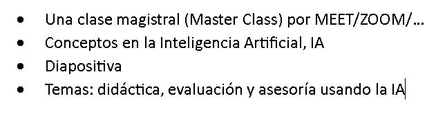 Master Class de IA en Educación